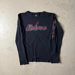 Alabama Roll Tide Women’s M Y2K Bama Black Longsleeve
